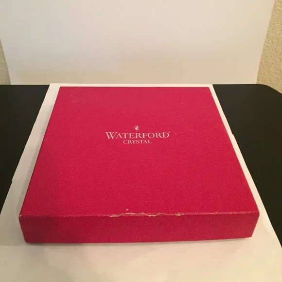 Waterford Crystal “TWELVE DRUMMERS DRUMMING” 1995 Christmas 8" Plate - Picture 6 of 6